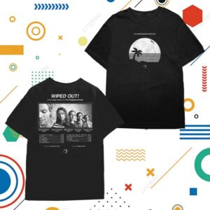 kenny The Neighbourhood Merch Wiped Out! Album Tee1 kenny The Neighbourhood Merch Wiped Out! Album Tee1