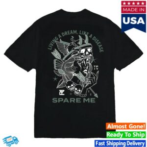 kenny The Plot In You Merch Living A Dream Tee0 kenny The Plot In You Merch Living A Dream Tee0