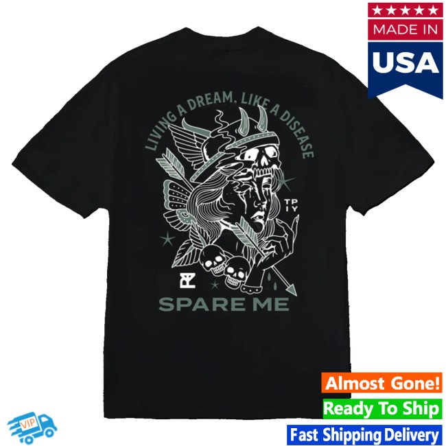 kenny The Plot In You Merch Living A Dream Tee0 kenny The Plot In You Merch Living A Dream Tee0