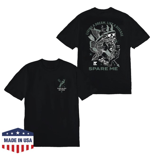 kenny The Plot In You Merch Living A Dream Tee1 kenny The Plot In You Merch Living A Dream Tee1