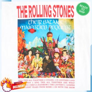 kenny The Rolling Stones Store Their Satanic Majesties Request Print Shirt