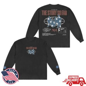 kenny The Story So Far Merch Stars Stripes Long Sleeve