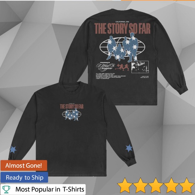 kenny The Story So Far Merch Store Stars Stripes Long Sleeve kenny The Story So Far Merch Store Stars Stripes Long Sleeve