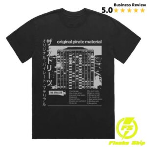 kenny The Streets Store Merch Original Pirate Material Japanese Text Shirt