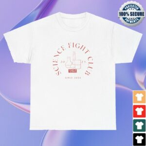 kenny The Sufs Merch Shop Science Fight Club White Tee kenny The Sufs Merch Shop Science Fight Club White Tee