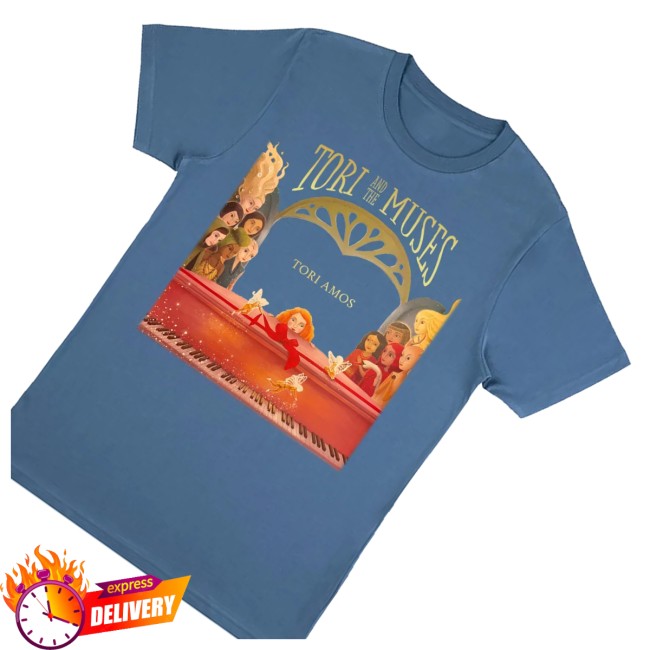 kenny Tori Amos Store Merch Tori And The Muses Faeries Blue Shirts kenny Tori Amos Store Merch Tori And The Muses Faeries Blue Shirts