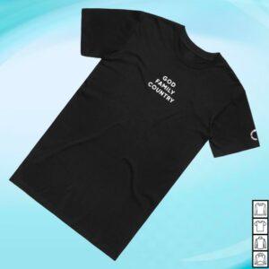 kenny Tpusa Merch God Family Country Tee1