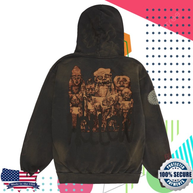 kenny Travis Scott Merch Cj X Takashi Murakami Hollow Hoodie kenny Travis Scott Merch Cj X Takashi Murakami Hollow Hoodie