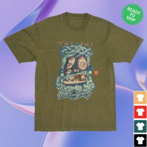 kenny Travis Scott Merch Cj X Takashi Murakami Melted Utopia Dream Zodiac Tee1