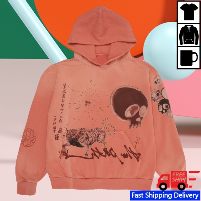 kenny Travis Scott Merch Cj X Takashi Murakami The Path Hoodie1 kenny Travis Scott Merch Cj X Takashi Murakami The Path Hoodie1