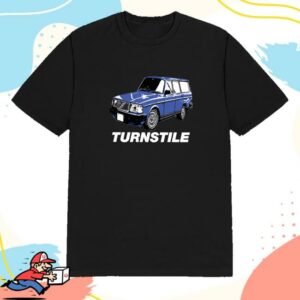kenny Turnstile Merch Shop Volvo Black Shirt