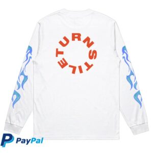 kenny Turnstile Merch Turnstile Flames Long Sleeve