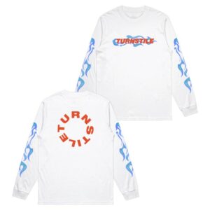 kenny Turnstile Merch Turnstile Flames Long Sleeve0