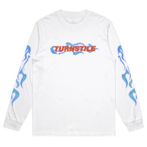 kenny Turnstile Merch Turnstile Flames Long Sleeve1