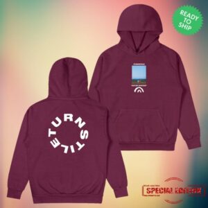 kenny Turnstile Merch Turnstile Never Enough Stage Maroon Hoodie0