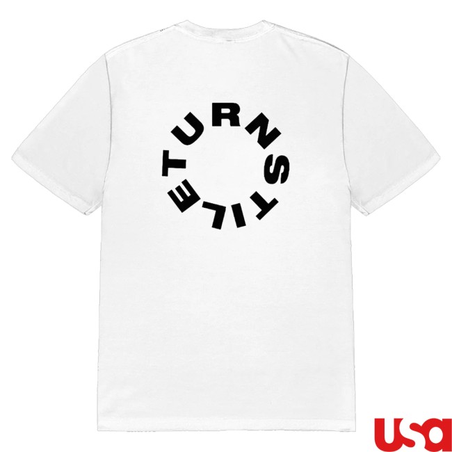 kenny Turnstile Merch Turnstile Never Enough Stage White Tee kenny Turnstile Merch Turnstile Never Enough Stage White Tee