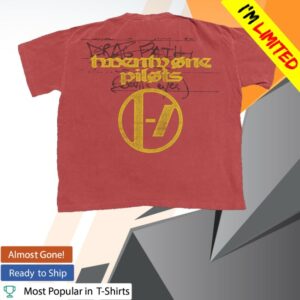 kenny Twenty One Pilots Merch Store Breach Crimson Shirts