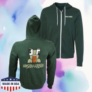 kenny Unspeakable Merch Army Green Zipper Hoodie0 kenny Unspeakable Merch Army Green Zipper Hoodie0