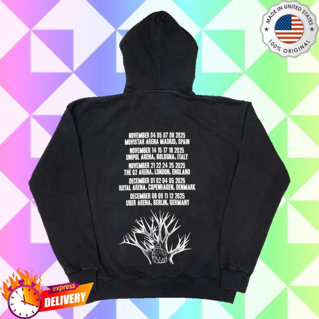 kenny WASTE Hq Merch Store Radiohead 2025 Tour Black Hoodie kenny WASTE Hq Merch Store Radiohead 2025 Tour Black Hoodie