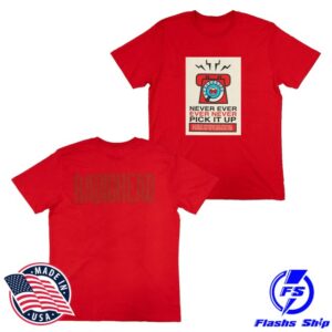 kenny WASTE Store Merch Pick It Up Red Patch Shirt0 kenny WASTE Store Merch Pick It Up Red Patch Shirt0