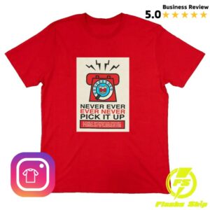 kenny WASTE Store Merch Pick It Up Red Patch Shirt1 kenny WASTE Store Merch Pick It Up Red Patch Shirt1