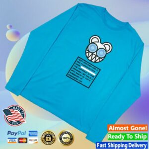 kenny WASTE Store Merch Test Specimen Cyan Blue Long Sleeve Shirt1 kenny WASTE Store Merch Test Specimen Cyan Blue Long Sleeve Shirt1