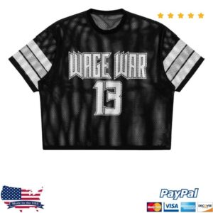 kenny Wage War Merch Store Stigma Cropped Mesh Jersey