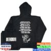 kenny Waste Head Quarters Store Merch Shop Radiohead 2025 Tour Black Hoodie