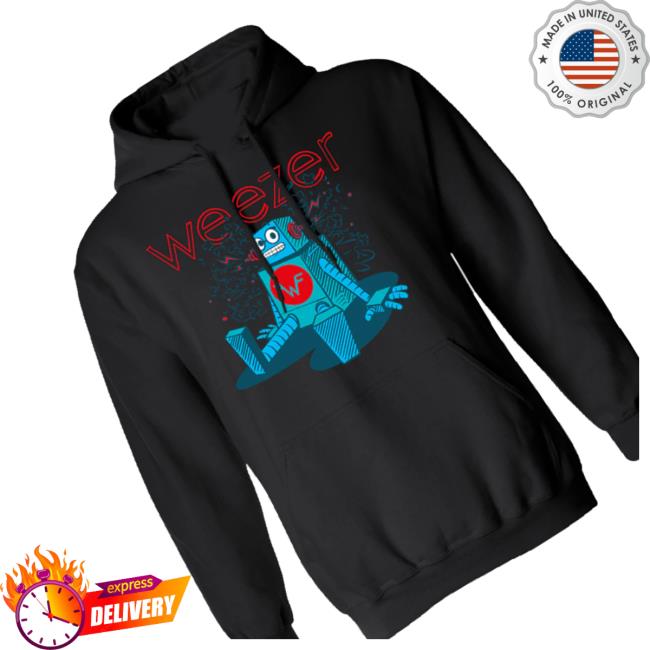 kenny Weezer Web Official Store Robot Pullover Hoodiee kenny Weezer Web Official Store Robot Pullover Hoodiee