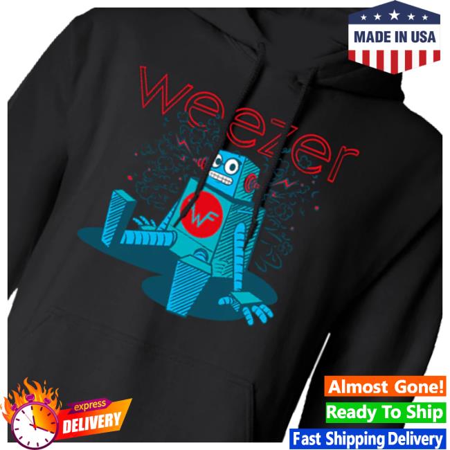 kenny Weezer Web Official Store Robot Pullover Hoodieed kenny Weezer Web Official Store Robot Pullover Hoodieed