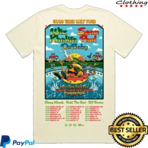 kenny Wiz Khalifa Merch Good Vibes Only Tour Poster Shirt