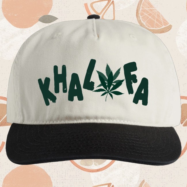 kenny Wiz Khalifa Merch Khalifa Two Tone Hat kenny Wiz Khalifa Merch Khalifa Two Tone Hat