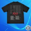 kenny Xavi Merch Store X Tour Shirt