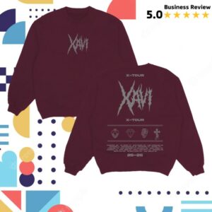 kenny Xavi Merch Store X Tour Sweatshirtss