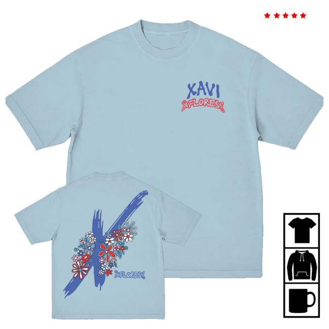 kenny Xavi Official Store Merch Flores Shirt kenny Xavi Official Store Merch Flores Shirt
