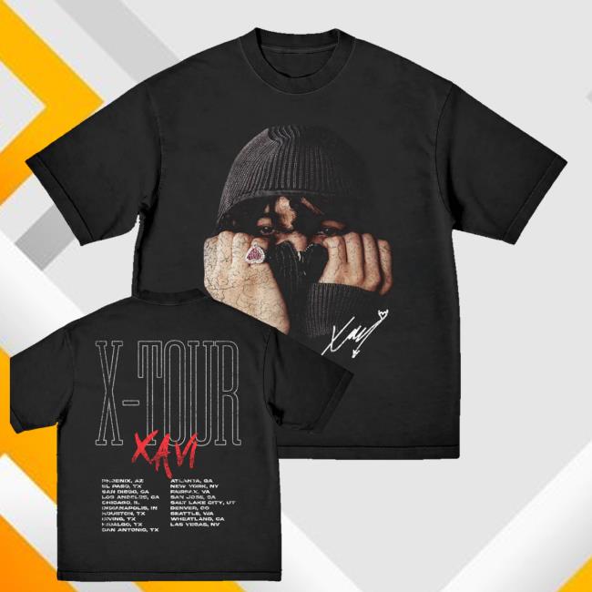 kenny Xavi Official Store Merch X Tour Shirt kenny Xavi Official Store Merch X Tour Shirt