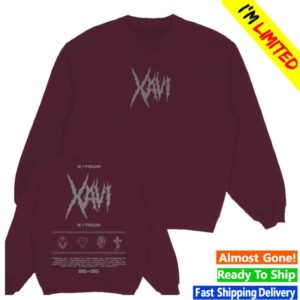 kenny Xavi Official Store Merch X Tour Sweatshirt