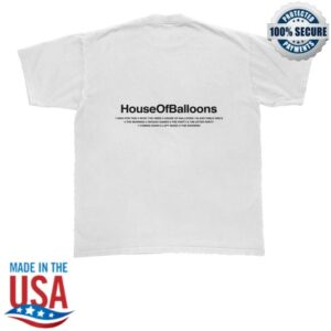 kenny Xo Merch Store House Of Balloons Shirt