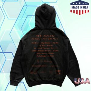 kenny Xo Merch Store My Dear Melancholy Zip Hoodie