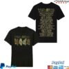 kenny Yaelokre Merch The Lark Lined Up Black Tour T Shirt0