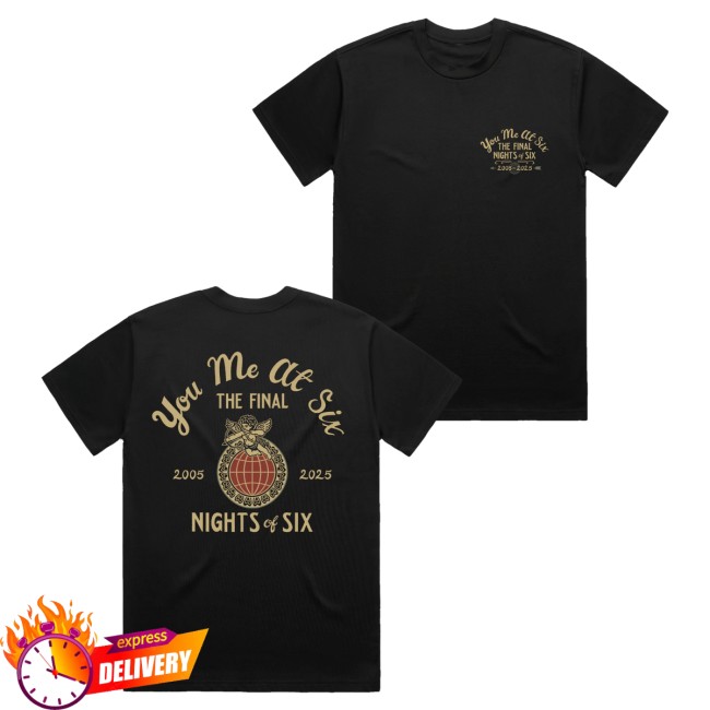 kenny You Me At Six Merch Final Nights Of Six Shirt1 kenny You Me At Six Merch Final Nights Of Six Shirt1