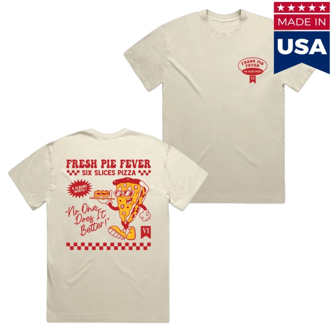 kenny You Me At Six Merch Pizza Natural Shirt0 kenny You Me At Six Merch Pizza Natural Shirt0