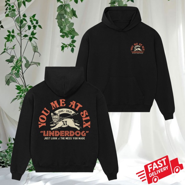 kenny You Me At Six Merch Underdog Hoodie0 kenny You Me At Six Merch Underdog Hoodie0