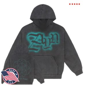 kenny Zayn Merch Shop Store Vegas Airbrush Hoodie