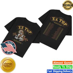 kenny Zz Top Merch Shop Elevation Tour 2025 Dateback Shirtr
