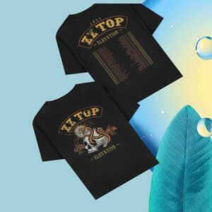 kenny Zz Top Merch Shop Elevation Tour 2025 Dateback Shirts