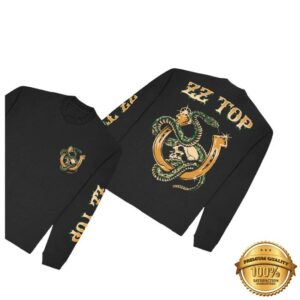 kenny Zz Top Merch Shop Rattlesnake Longsleeve T Shirte