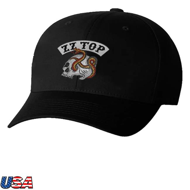 kenny Zz Top Merch Shop Skull Patch 5 Panel Ha kenny Zz Top Merch Shop Skull Patch 5 Panel Ha