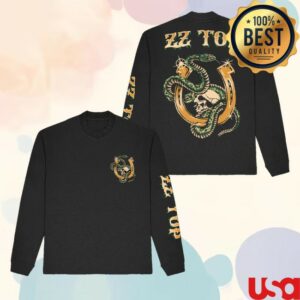 kenny Zz Top Merch Store Rattlesnake Longsleeve Shirt