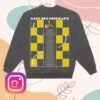 kenny sau Cage The Elephant Merch Store Abstract Checkered Tour Sweatshirt